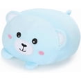 thumbnail image 1 of 8 inch Cute Bear Plush Stuffed Squishy Animal Cylindrical Body Pillow,Super Soft Cartoon Hugging Toy Gifts for Bedding, Kids Sleeping Kawaii Pillow, 1 of 3