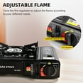 thumbnail image 5 of Outdoor Portable Furnace Adjustable Fire 2900W Furnace Lightweight Cooker Unit Kitchen Equipment for Camping Barbecue Hot Pot Cooking w/Storage Box, 5 of 9
