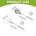 thumbnail image 3 of 1X Kitchen Utensils (Frying Spatula, Colander) Clearance! Stainless Spatula Kitchen Utensil Set for Home Use Including Frying Pans Spoons Thick Spatulas Spatulas and Spoons Cooking Utensils, 3 of 9