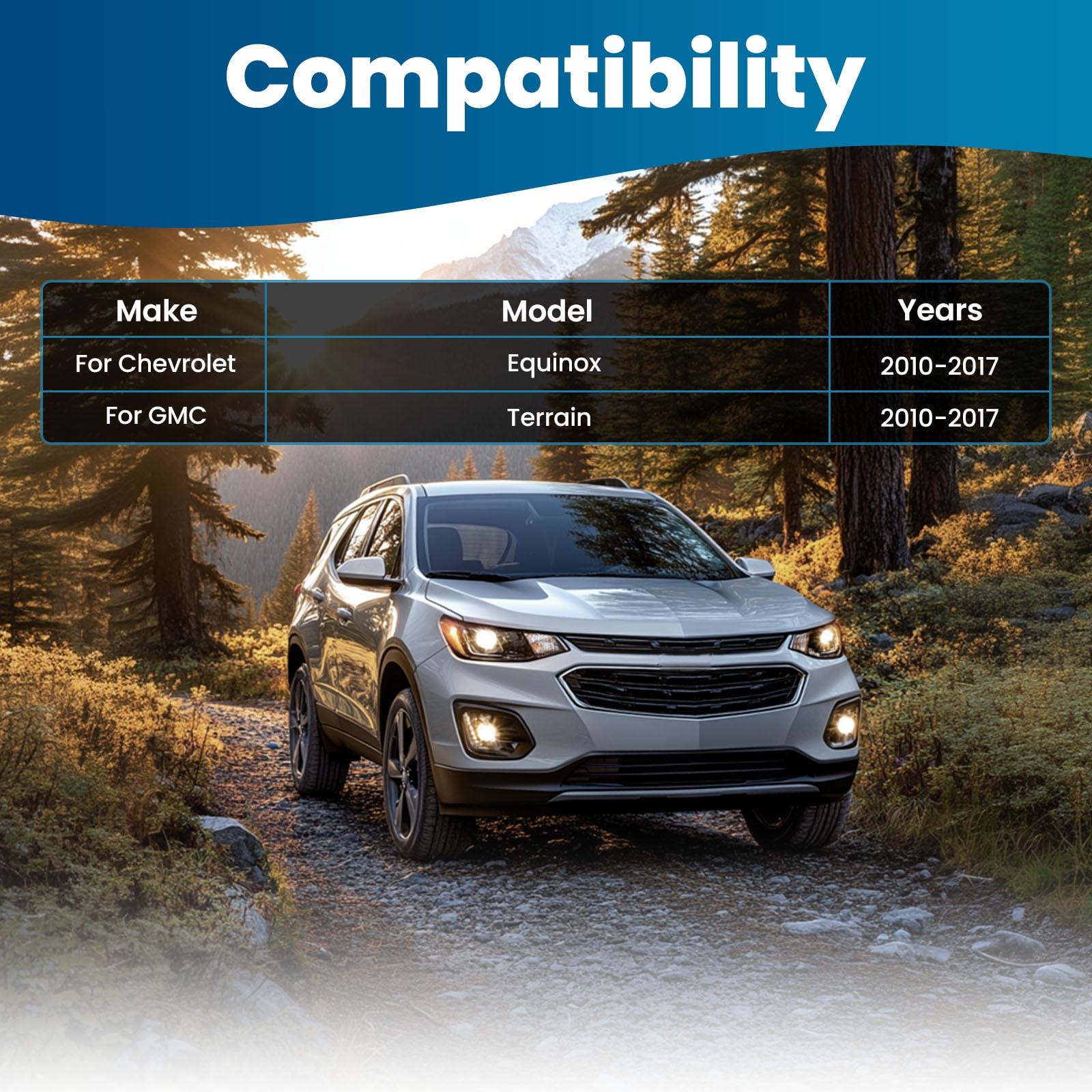maXpeedingrods 8Pcs Front Suspension Kit for Chevrolet Equinox/GMC Terrain 2010-2017 Lower Control Arms + Sway Bar Links Outer Inner Tie Rods