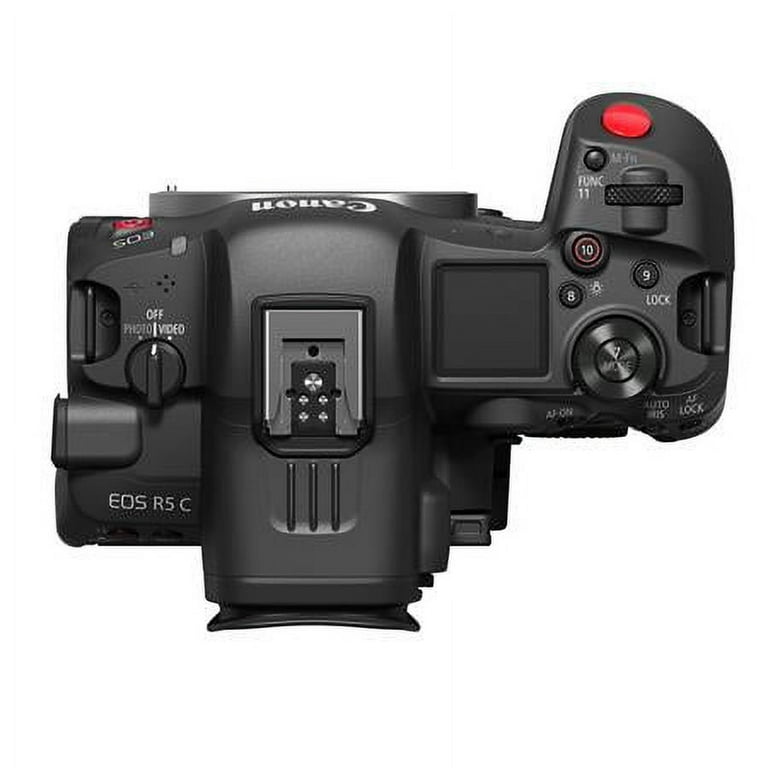  Canon Cámara sin espejo EOS R5 de fotograma completo - Video  8K, sensor CMOS de fotograma completo de 45 megapíxeles, procesador de  imagen DIGIC X, obturador mecánico de hasta 12 fps (