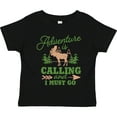 thumbnail image 3 of Inktastic Vintage Adventure is Calling and I Must Go with Moose Boys or Girls Toddler T-Shirt, 3 of 5