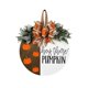 thumbnail image 3 of Cartel de puerta delantera de calabaza, corona de puerta de porche, colgador de puerta de madera, cartel de bienvenida de otoño para Acción de Gracias Gloria Letrero de calabaza para puerta delantera, 3 of 9