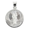 thumbnail image 1 of JOYARIS Medalla Diamantada San Judas Tadeo Plata Ley 925 2 Cm DM-0001285, 1 of 3