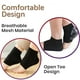 thumbnail image 5 of Calcetines de gel hidratante para piel seca y agrietada | Calcetines abiertos para el cuidado de los pies para mujer | Calcetines transpirables de nailon y licra para spa | Repara e hidrata los, 5 of 6
