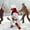 Red, variant on Herrnalise Snowman Kit,15Pcs Christmas Snowman Decorating Making Kit Outdoor Fun Christmas Winter Holiday Party Decoration Gift,Winter Party Snowman kit Outdoor Fun Supplies for Kids & Family
