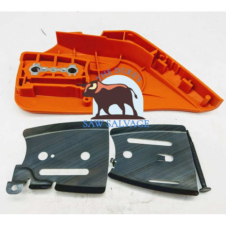 GENUINE ECHO CS-590 TIMBERWOLF CLUTCH SIDE SPROCKET COVER WITH BAR