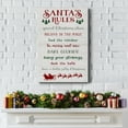 thumbnail image 5 of Santa's Rules- Gallery Wrapped Canvas, 5 of 9