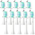 thumbnail image 1 of Arboraoe Replacement Toothbrush Heads Compatible with Philips :10 Pack Professional Electric Brush Heads for &More Snap-on Handles, 1 of 5