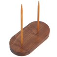thumbnail image 5 of TrueNorth Receipt Spike Holder For Office Use Light Brown Wooden Material Straight Rod Design Ideal For Workplace Organization 1Pack, 5 of 5