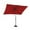 Red, variant on CozyHom 10*6.5 ft Outdoor Patio Rectangle Beach Umbrella, Square Pool Sun Shade with Tilt and Crank 6 Sturdy Rib, Deck/Lawn Market Aluminium Umbrella, Red