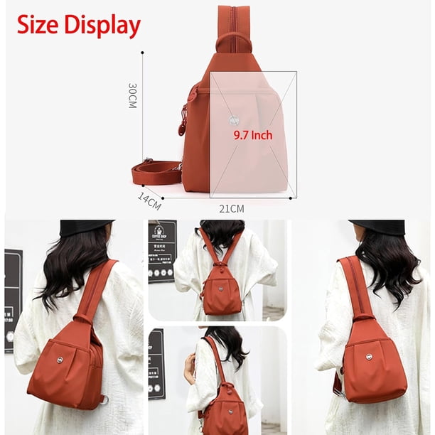 3 In 1 Anti-Theft Travel Tote Bag, Waterproof 2-Way Commuter Bag