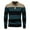 Khaki, variant on Toimothcn Men's Sweater Autumn Winter Long Sleeve Lapel Polo Sweaters Thickened Knitwear Warm Loose Fit Patchwork Striped Knitted Sweater Comfy Men's Clothes