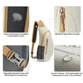 thumbnail image 4 of Bandolera G4Free, bandolera, pecho cruzado, color marfil, 4 of 7