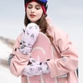 thumbnail image 7 of Lroveb Ski Gloves for Women Winter Waterproof Finger Wrap Warm Cold Proof Outdoor Cycling Gloves Snow Gloves, 7 of 7