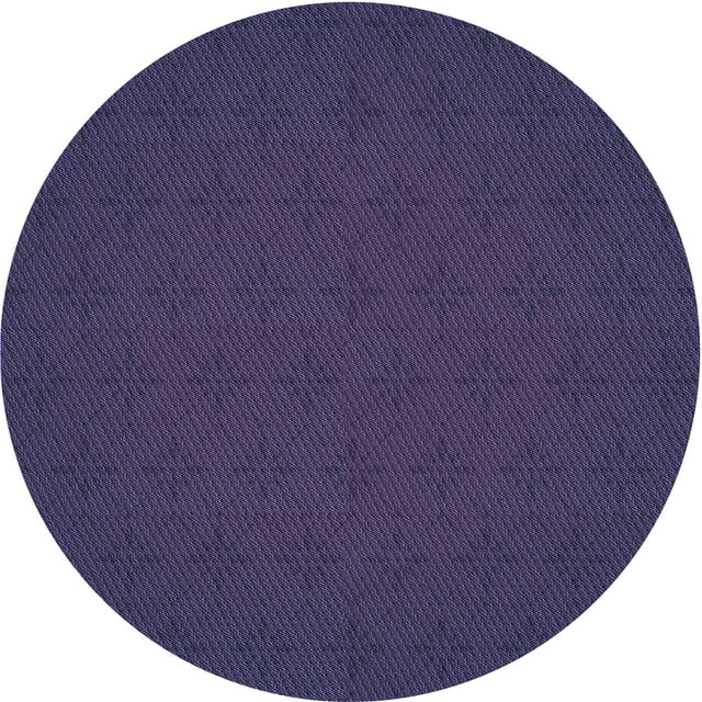 Ahgly Company Tapis d'Intérieur Rond Lavable en Machine Transitionnel Prune Violet, 4 Pieds Rond