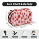 thumbnail image 5 of Disketp Hand Drawn Strawberry Estuche de Lápices de Doble Capa con Tapa Abatible y Cremallera, Organizador Escolar para Adolescentes y Adultos, 5 of 7