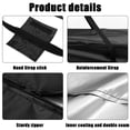 thumbnail image 3 of Sac de Rangement pour Coussins de Jardin, Housse de Protection avec Poignée Zippée, Sac Imperméable pour Coussins de Patio, Sac Anti-Poussière pour Arbre de Noël, pour Meubles de Patio Extérieurs, Canapés, 3 of 8