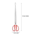 thumbnail image 2 of RUNROTOO 1Set Stainless Steel Crab Tong Fish Claw Gripper for Outdoor Enthusiasts 20.3x4.3x0.2in, 2 of 8