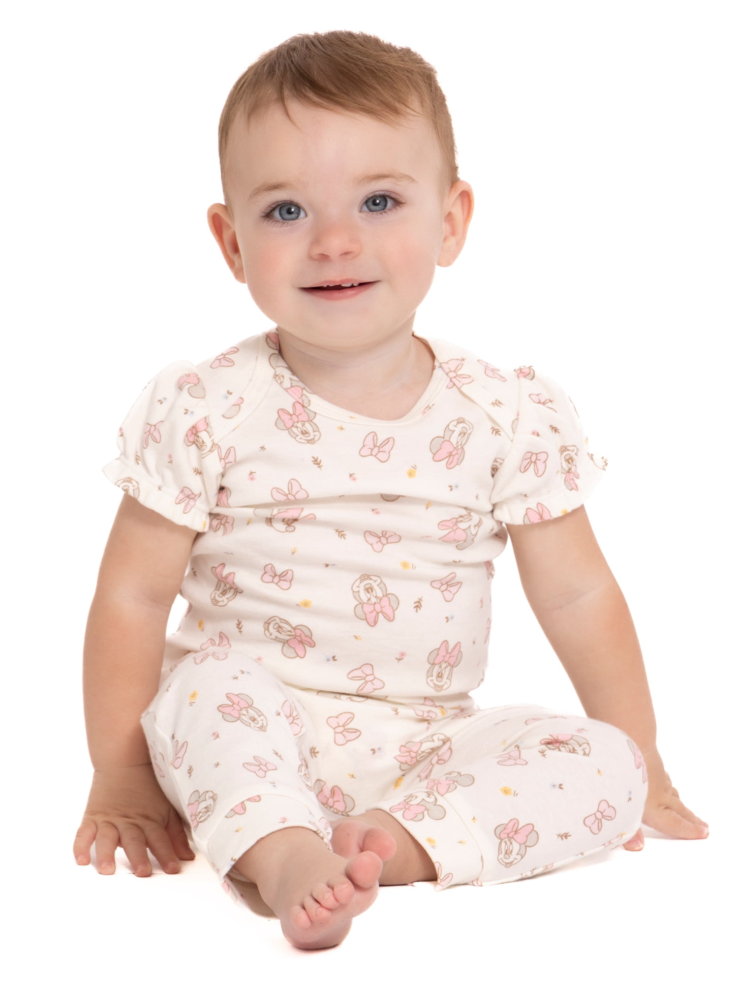 Disney Baby Wishes and Dreams Character Infant Baby Jogger Pants, 2-Pack, Sizes Newborn-18 Months