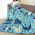 thumbnail image 6 of Sikiie Flying Swallows Ultra-Soft Micro flannel Blanket Luxury All Seasons Warm Blanket for Bedding Sofa and Travel (4 sizes)-80"x60", 6 of 7