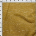 thumbnail image 3 of oneOone Viscose Chiffon Dark Yellow Fabric Dot Abstract Sewing Material Print Fabric By The Yard 42 Inch Wide, 3 of 4