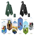 thumbnail image 3 of Poncho de Pluie Multifonctionnel 3 en 1 avec Capuche pour Adulte, 3 of 6