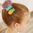 thumbnail image 2 of 8 Ensembles Barrette pour Cheveux de Bébé Pinces à Cheveux en Forme de Fruit Accessoires pour Cheveux, 2 of 9