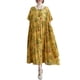 thumbnail image 1 of Vestido suelto de mujer con bolsillos Vestido de playa informal de manga corta con estampado vi Abanopi Vestido, 1 of 7