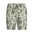 thumbnail image 3 of Yiaed Skull with Cash for Men's Soft Sleep Pajama Short Lounging Pajama Shorts-XX-Large, 3 of 8