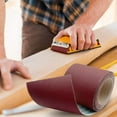 thumbnail image 4 of Emery Cloth Roll, 4.5 Inch Wide 32.8 Feet Long Ready-to-Cut Ready-to-Wrap Abrasive Sand Paper Rolls for Metal Wood Glass Carpentry Sanding Paper Sander Belts (240 Grit), 4 of 5