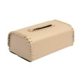 thumbnail image 3 of Baoblaze Tissue Box Compact Decor Tissue Storage Box for Coffee Table Bedside Bedroom Khaki, 3 of 8