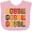 AD-Pink, variant on Inktastic Thanksgiving Funny Gobble Boys or Girls Baby Bib