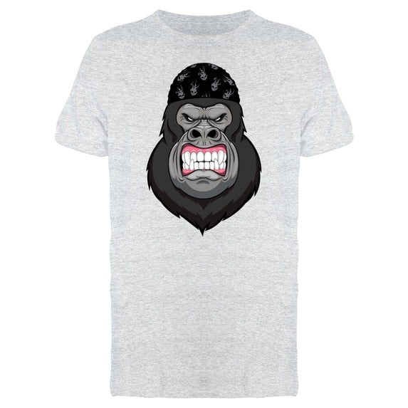Gorilla With Bandana Tee Men's -Image by Shutterstock