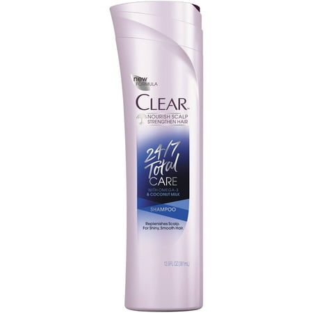 Clear 24/7 Total Care Shampoo, 12.9 oz
