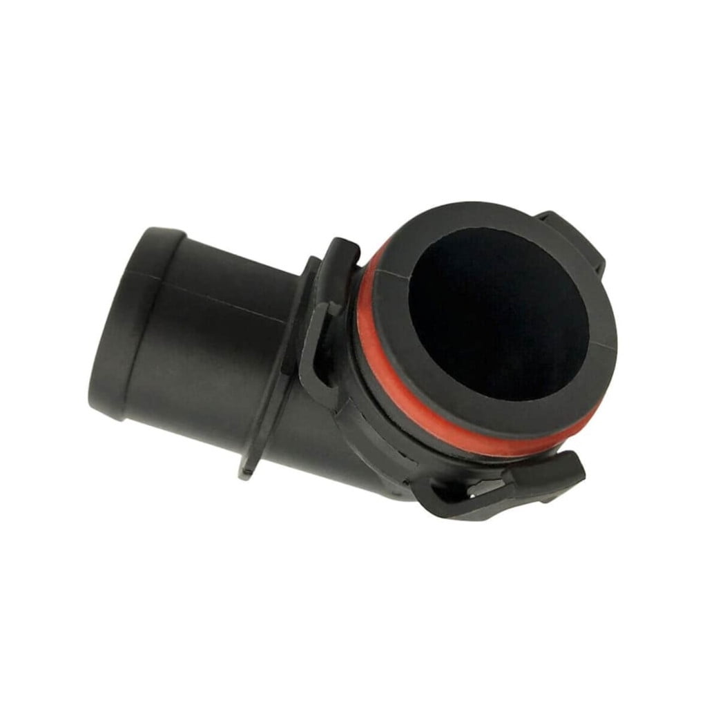 KarParts360 For Chevy Impala Limited 2014 2015 2016 Coolant Hose Connector | Plastic Material | Black | Barb, Quick Connect End 1 | Hose Barb Fitting Attachment End 1 | Male End 1 Gender | 20847910