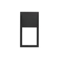 thumbnail image 3 of Capital Lighting 956011-Gl Nate 15" Tall Outdoor Wall Sconce - Black, 3 of 5