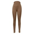 thumbnail image 4 of iHPH7 Butt Lifting Leggings Seamless Leggings for Women Tummy Control Yoga Pants Womens Leggings Yoga Pants Women High Waisted Leggings for Women Tummy Control Leggings for Women Coffee XL, 4 of 5
