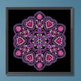 thumbnail image 1 of Cuadros Decorativos 5D DIY الجزئي على شكل خاص الحفر الماس اللوحة ماندالا ديكور المنزل (K347) Wdftyju de costura negro 4 estilos, 1 of 1