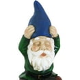 thumbnail image 5 of Sunnydaze Sage the Yoga Gnome 11" Garden Gnome Outdoor Lawn Statue, 5 of 6