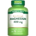 thumbnail image 1 of Suplemento Nature's Truth Magnesio 400 mg 72 cápsulas blandas, 1 of 5