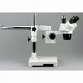 thumbnail image 2 of AmScope SW-3T24Y-FRL Trinocular Stereo Microscope, WH10x Eyepieces, 20X/30X/40X/60X Magnification, 2X/4X Objective, Sing, 2 of 4