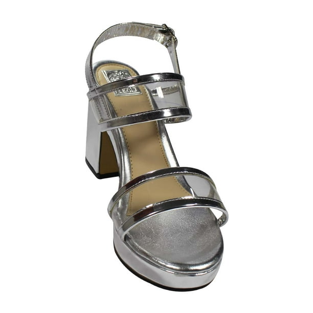 SANDALIA DE VESTIR LEON MUJER PLATA SINTETICO 3761 LEON 3761p