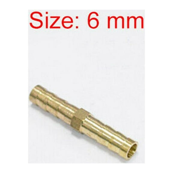 Brass Straight Hose Pipe Fitting Equal Barb 6, 8, 10, 12Mm Gas Copper Barbed Coupler Connector Reducing Reducer Adapter Parts
