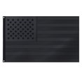 thumbnail image 2 of All Black American Flag 3x5Ft Embroidered Stars Stripes US Flag, 2 of 7
