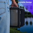 thumbnail image 3 of Mini refrigerador Antarctic Star de 4 L portátil con luz LED, 3 of 7