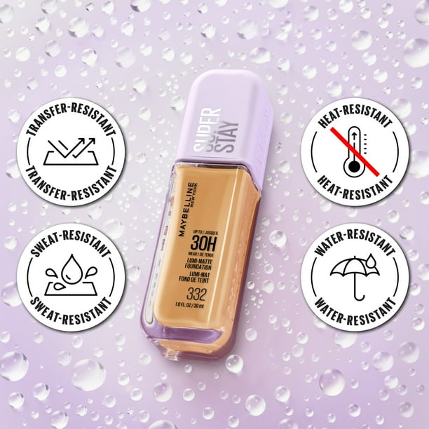 Maybelline New York Super Stay Lumi Matte Foundation, Buildable