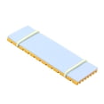 thumbnail image 4 of Heatsink Cooler Heat Sink Thermal Conductive Adhesive for NVME NGFF M.2 2280 PCI-E SSD 70x22MM Thickness 3/6MM TypeA 3mm Blue, 4 of 6