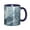 NavyBlue, variant on Blue Marble Coffee Mug Fun Custom Ceramic Mugs 11oz Black