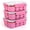 Pink, variant on 3-Pack Glass Food Storage Containers with Leakproof Lids & Silicone Sleeves | 36oz Each | Oven, Microwave, Freezer & Dishwasher Safe | Reusable Meal Prep Containers
